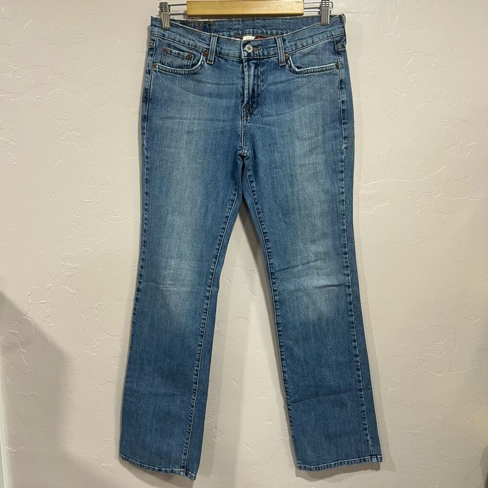 Lucky Brand Jeans Blue Womens 6/28 Denim Straight Leg